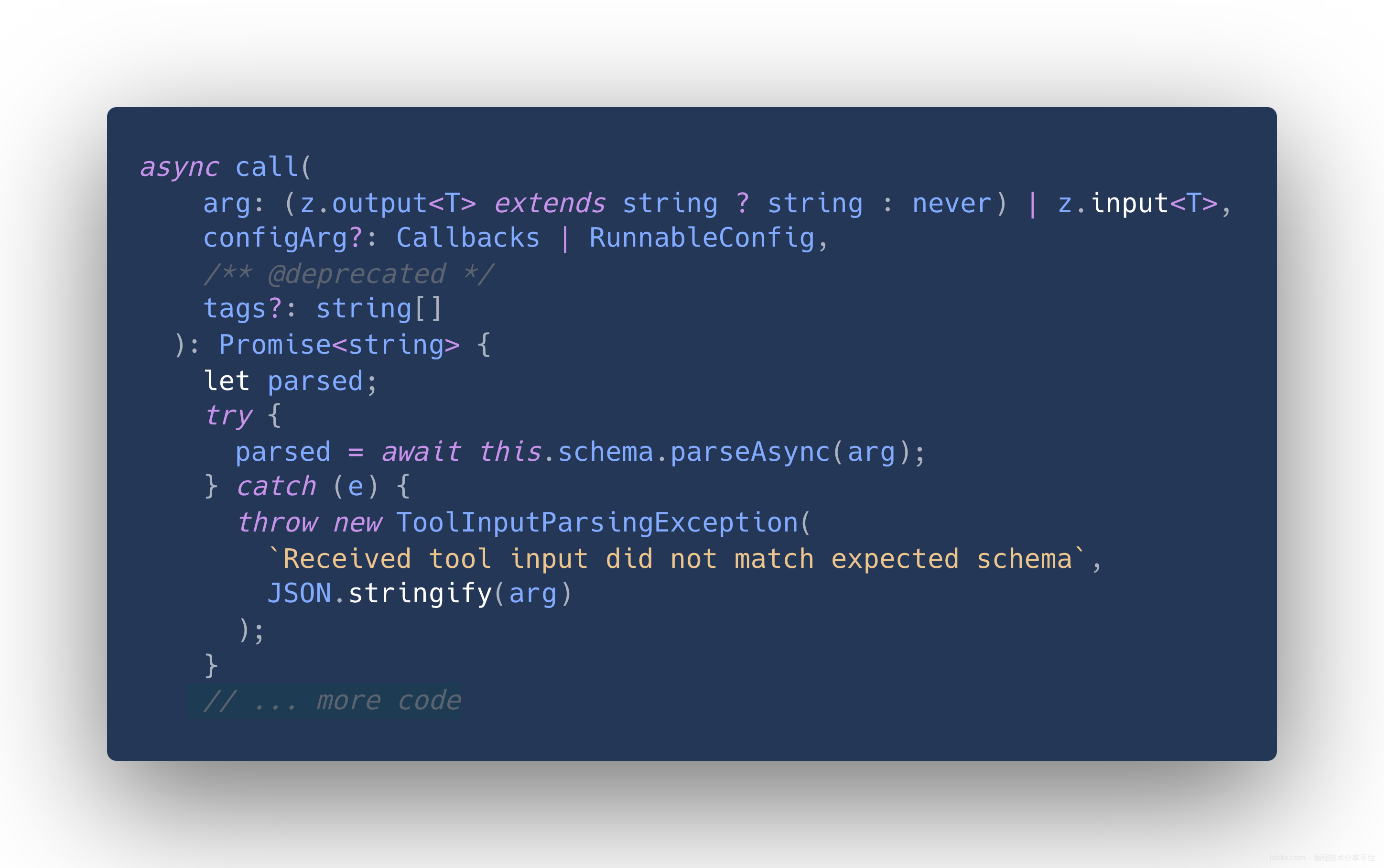 code snippet 2